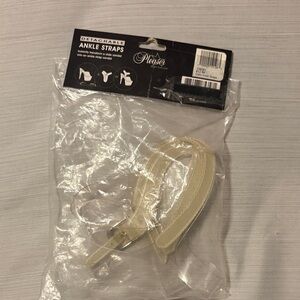 Pleaser Cream Detachable Ankle Straps size S-M fits size 5-10